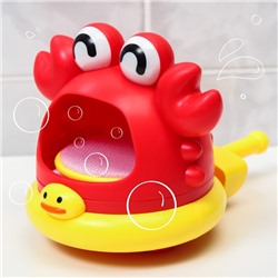 Игрушка для игры в ванне «Крабик» пузыри