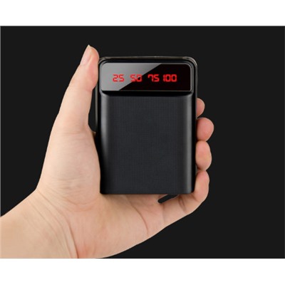 Портативный аккумулятор для телефона Power Bank 8000 мА/ч T4