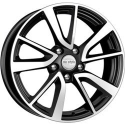 Диск литой K&K Qashqai-J11 (КС699) 7x17 5x114.3 ET40 d66.1 алмаз чёрный Арт.65551