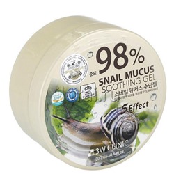 Гель универсальный УЛИТОЧНЫЙ МУЦИН Snail Soothing Gel 98% 3W CLINIC
