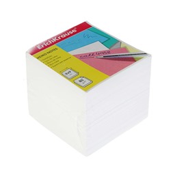 Блок бумаги для записей Erich Krause, 9x9x9 см, белый, плотность 80 г/м2