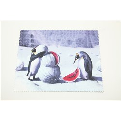 Салфетка микрофибра в инд.упаковке "пингвины" - NP00061
