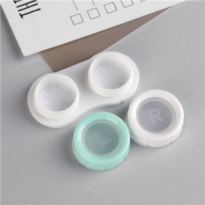 Контейнер для контактных линз 5 шт "Аллергия на людей в очках", 14 х 7,2 см