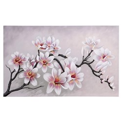 Картина на холсте "Цветущая сакура" 60х100 см
