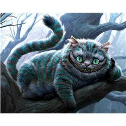 Картина по номерам 40х50 - Чеширский кот