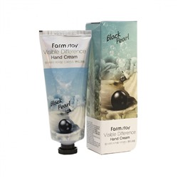 FarmStay Visible Difference Hand Cream Black Pearl Крем для рук с черным жемчугом, 100 мл
