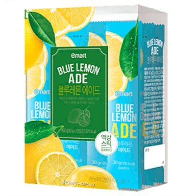 Сироп для приготовления напитков со вкусом лимона«Blue lemon Ade» Корея 450 г Акция