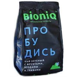 Чай зеленый "Пробудись" с фруктами, ягодами и травами BioniQ  50 г.