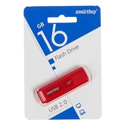 USB карта памяти 16ГБ Smart Buy Dock (красный)