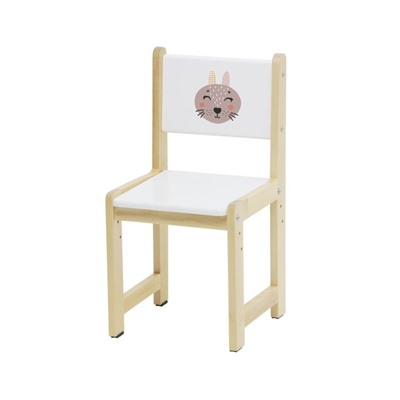 Комплект растущей детской мебели Polini kids Eco 400 SM «Смайл», 68 х 55 см, цвет белый