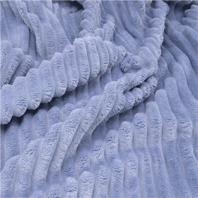 Ткань на отрез велсофт Orrizonte 300 гр/м2 200 см цвет светло-голубой