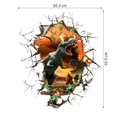 Наклейка для интерьера 3D - ZY - Х009 - 50Х50 см