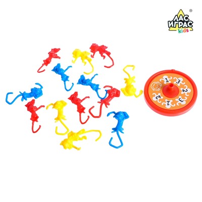 Настольная игра на ловкость «Мартышкин хвост»: рулетка, разноцветные мартышки