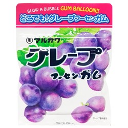 Жевательная резинка со вкусом винограда Marukawa, Япония, 47 г