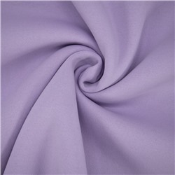Ткань на отрез футер 3-х нитка компакт пенье начес цвет светло-лиловый