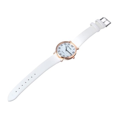 Часы наручные женские "Kxuan", d=3.5 см, белые