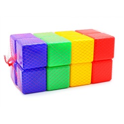 Набор кубиков в сетке 16 дет.