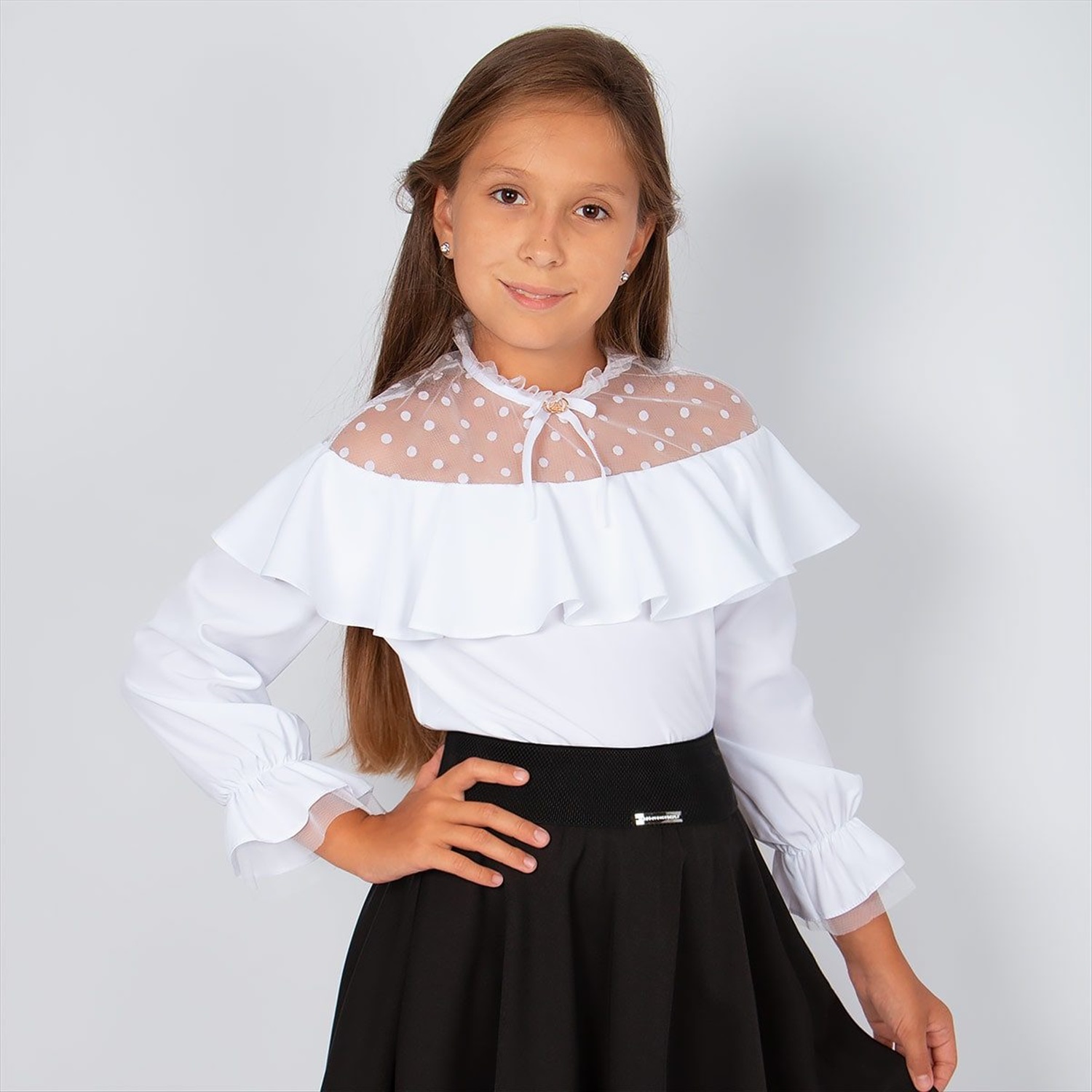 Модные Блузки Для Школы Для Девочек