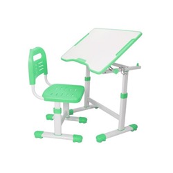 Комплект парта и стул трансформеры Fundesk Sole 2 Зеленый/Белый