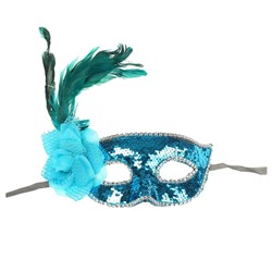 Карнавальная маска «Венеция», цвет голубой
