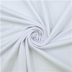 Ткань на отрез бифлекс цвет белый