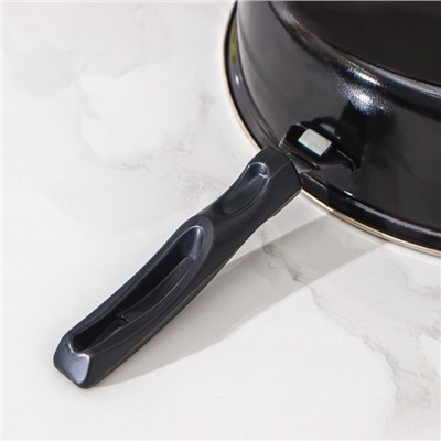 Сковорода- гриль Healthy grill, d=33 см, антипригарное покрытие, цвет чёрный