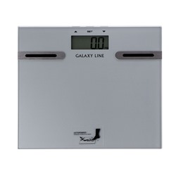 Весы напольные Galaxy LINE GL 4855, диагностические, до 150 кг, 2хААА (в компл.), белые