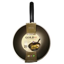 Сковорода вок Gold IH Happycall 26 см, Корея