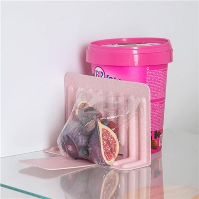 Набор разделителей продуктов для морозильной камеры 16,5×13,5 см, 4 шт, цвет МИКС