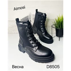 Женские ботинки D8505 черные