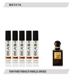 Парфюмерный набор BEAS Tom Ford Tobacco Vanille Unisex 5*5 ml U716