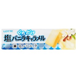 Конфеты со вкусом соленой ванильной карамели Lotte, Япония, 54 г